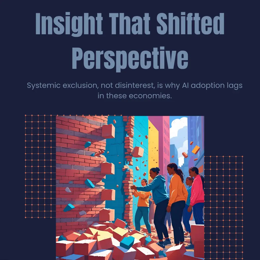 Faith Ombewa is a digital policy strategist and AI research analyst focused on the ethical governance of AI in education. Her work explores how policy, systems thinking and behavioral research can shape more equitable AI adoption in schools, universities and education ministries especially in contexts often overlooked by mainstream AI infrastructure.